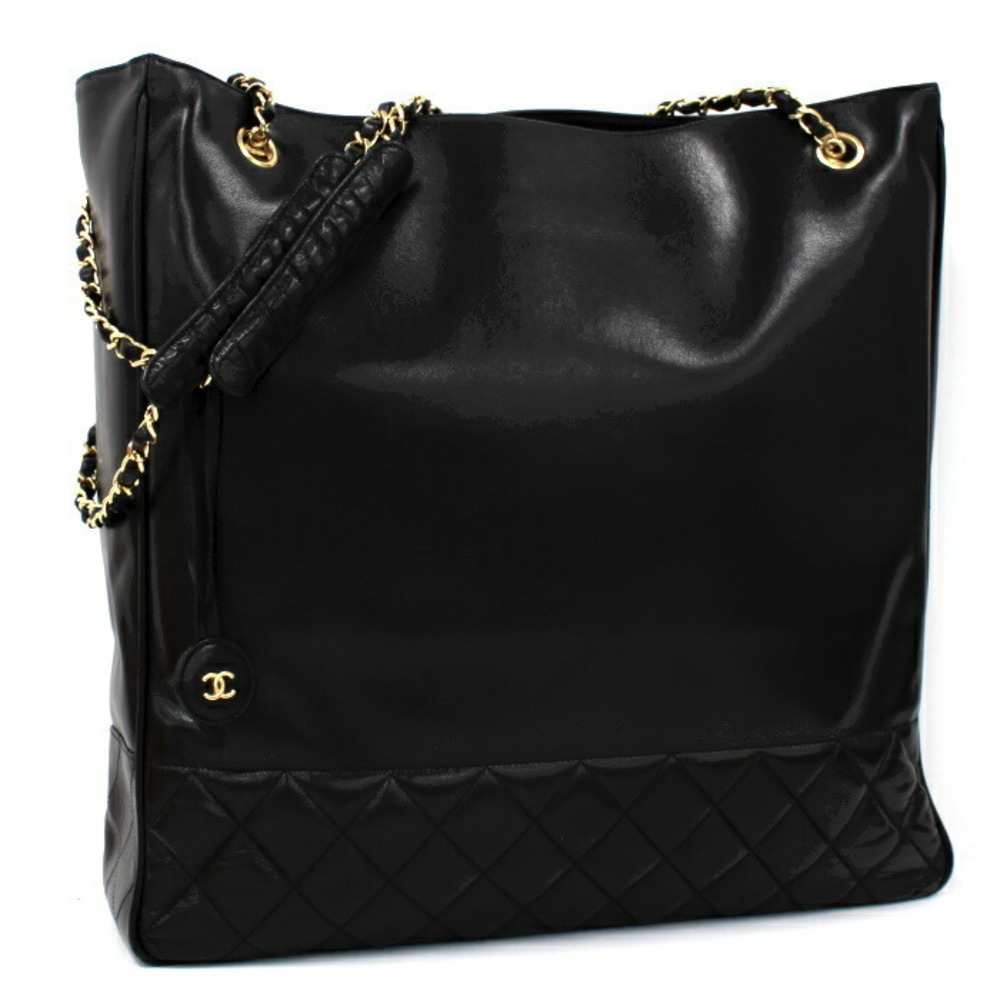 Chanel Matelasse Leather Chain Tote Bag